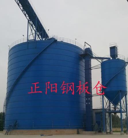 青湖路街道大型矿粉钢板库